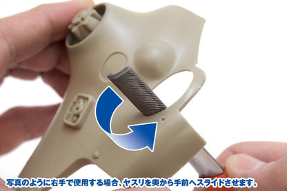 Wave HG FILE (SIDE SLIDING TYPE/ROUND) ROUGH - Course Semi - Round Directional Cutting File for Removing Edges, Cutting Pin Marks - Gundam Extra - Your BEST Gunpla Supplier