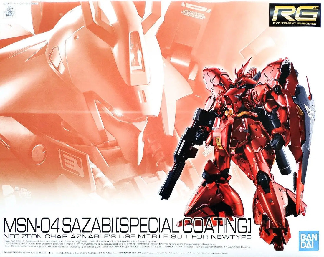 RG MSN-04 Sazabi (Special Coating) - Gundam Extra-Your BEST Gunpla Supplier