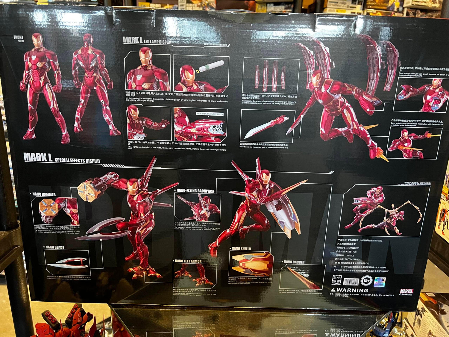 Eastern Model 1/9 Iron Man Mark 50 Pre-painted Model Kit Deluxe Version - Gundam Extra-Your BEST Gunpla Supplier