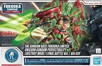 The Gundam Base Fukuoka Limited Unicorn Gundam Perfectibility (Destroy Mode) Final Battle Ver. GSF - Gundam Extra-Your BEST Gunpla Supplier