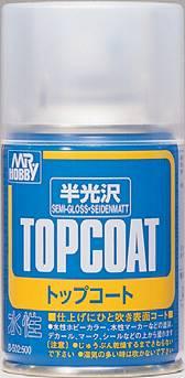 Mr Top Coat Semi-Gloss - Gundam Extra-Your BEST Gunpla Supplier