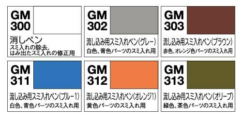 GMS-122 Gundam Pouring Marker Inking Set (GSI Gundam Marker) - Hobbyholics