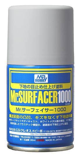 Mr.Surfacer 1000 Spray - Gundam Extra-Your BEST Gunpla Supplier