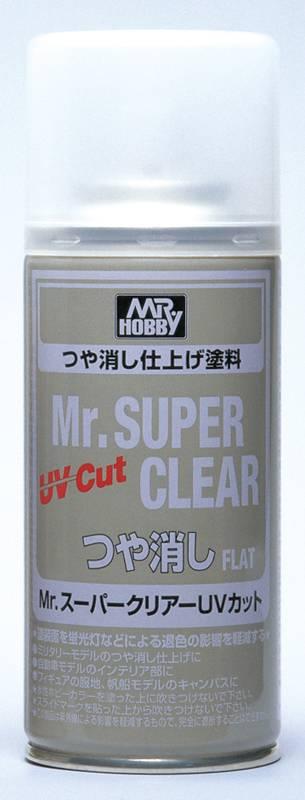 Mr.Super Clear Uv Cut Flat - Gundam Extra-Your BEST Gunpla Supplier