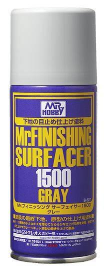 Mr. Finisning surfacer 1500 gray - Gundam Extra-Your BEST Gunpla Supplier