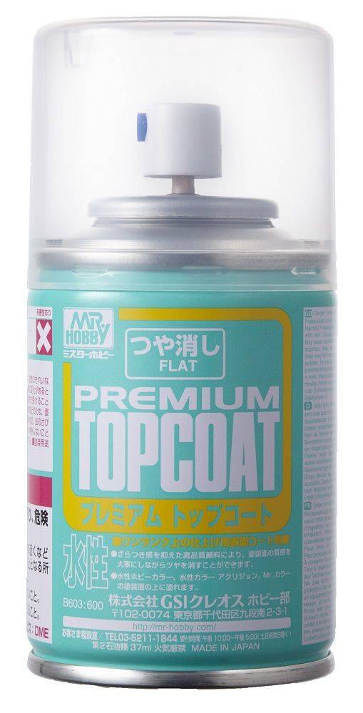 Mr.Premium Top Coat Flat - Gundam Extra-Your BEST Gunpla Supplier
